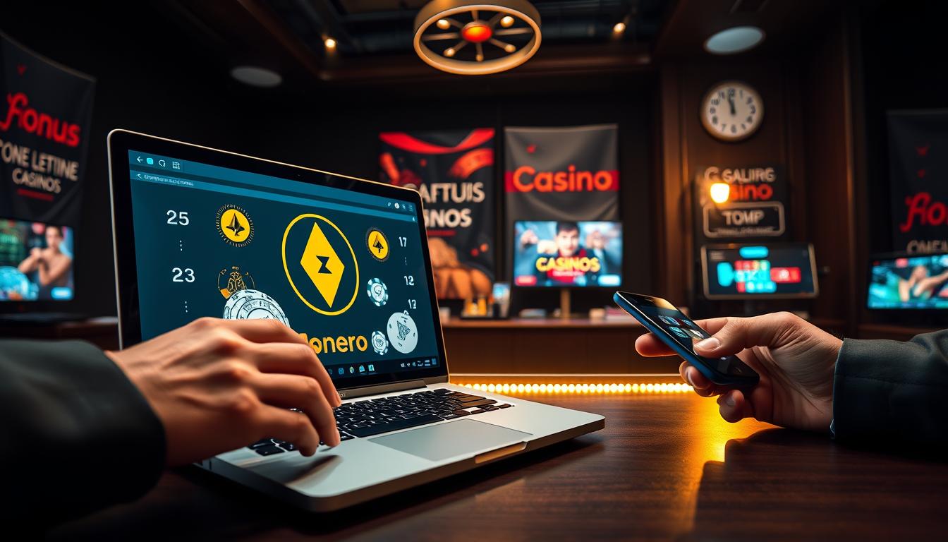 Depositing Monero for gambling