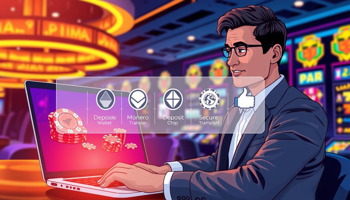 deposit XMR in a casino