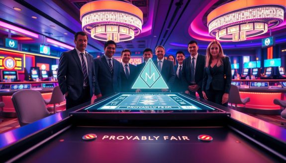 Provably fair gambling with Monero